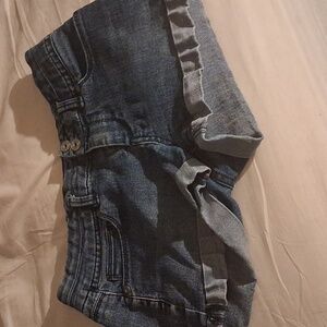 Candies Blue Denim Shorts Size 1